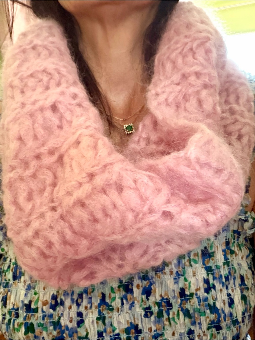 Maiami Soft Pink scarf
